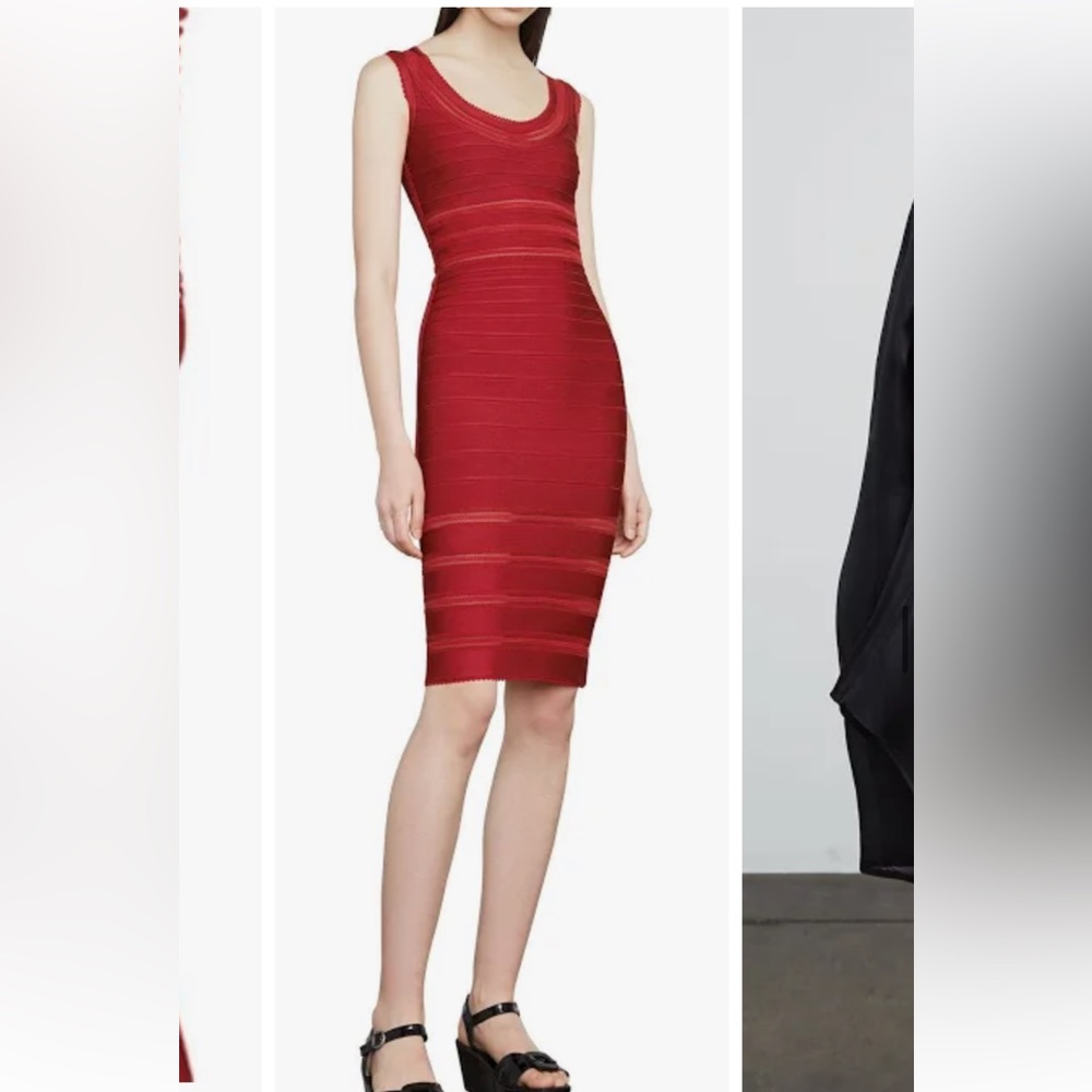 Herve Ledger “Vida” Red dress - Picture 2 of 9